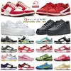 Homens Mulheres Sapatos Tênis Baixos Panda Branco Preto Cinza Nevoeiro Triplo Rosa Universidade Azul Vermelho Dourado Rosa Sussurro Laranja Pérola Mens Jogging Caminhada Tênis GAI