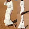 Повседневные платья. Качественное белое платье феи с рюшами во французском стиле ретро для женщин. Летнее джинсовое платье большого размера с запахом.