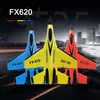 RC Plane SU35 2.4G Flygplan Remote Control Flying Model Glider Airplane Foam SU-35 med LED Outdoor Toy Children Kid Boy Gift 240115