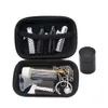 Aluminum Alloy Snuff Pipe Set Bag with Metal Spoon Funnel Storage Jar Mini Snuff Bottle Pipe Smoking Accessories