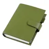 Moterm Companion Cuaderno de viaje Tamaño A5 Diario Organizador de piel de vaca de grano guijarro genuino con bolsillo trasero y tira de cuero 240115