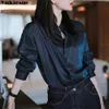 Blusas Mujer de Moda Summer Luxury Office Top Female Shirt's White Shirt Blouses Tops Long Sleeve Woman Blouse 240116