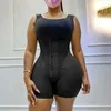 Damen Shapers Fajas Colombianas BBL Shapewear Stage 2 Post Postparto Taillentrainer Body Shaper BuLift Flat Belly Sheathing Höschen