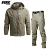 Veste de cyclisme imperméable FOX RIDE RACING Pantalon Vtt coupe-vent Motocross manteau VTT Pantalon vélo coupe-vent ensemble 240116