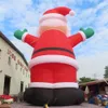 6m 19,7 stopy bezpłatny statek na świeżym powietrzu Świąteczne reklamę gigant nadmuchiwany balon naziemny Święty Mikołaj na sprzedaż