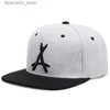 Ball Caps Coton Lettre embrodée Baseball Cap Men Ajustement Snapback CAP ADULLAGE FEMMES DE GOLF GOLF SPORT