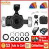 Akcesoria Godox MF12K2 TTL RO Flash Speedlite 2light Kit 2,4 GHz bezprzewodowe światło sterujące dla Sony Canon Nikon Fuji Olympus Pentax