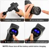 24V Electric Massage Gun Professional Pain Relief Muscle Massager Body Relaxation Fascial Gun Fitness Equipment240115