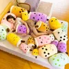 24cm Adorable Bubble Tea Plushies Peluche Squishy Happy Ice Cream Fruits Juice Drink Food Plush Pillow Big Eyes Summer Gift 240115