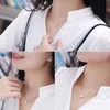 Yunli Natural Freshwater Pearl Pendant Necklace Real 18K Gold AU750 Chain For Women Fine Jewelry Gift 240116