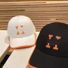 Ball Caps Mens Baseball Summer Nowa litera Moda Ochrona przeciwsłoneczna Ochrona przeciwsłoneczna Baseball Cap Haftowane Czapki