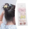 Accesorios para el cabello 3 piezas Clips para niñas Pasadores para sombreros de dibujos animados para niños Regalo para niños pequeños