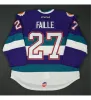 Personnalisez CCM ECHL Orlando Solar Bears 3 Carl Nielsen Jersey 27 Eric Faille 29 David Bell Maillots de hockey vintage Home Away Blanc Violet Tout