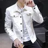 2023 Spring Broken Brand Loose Casual Denim Jacket Black Coat Men's Korean Fashion Men 'Suit Streetwear 240115