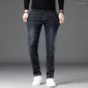 Men's Jeans High Quality Denim For Men Classic Regular Fit Straight Elastic Trousers Plus Size 29-40 Male Pants