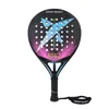 Mens Tennis Padel Racket 100%/3K/12K Carbon Fiber 3D Surface Paddle Shovels för utomhussportträning med padelskyddspåse 240116