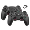 Contrôleur de jeu double sans fil pour téléphone Linux/Android pour boîte de jeu bâton de jeu PC Smart TV Box 2.4G manette de jeu 240115