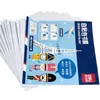 10 Blatt selbstklebende, matttransparente, durchsichtige Buchverpackungsfolie, 32K-klebriger Einband für Schüler, Schule, Buchschutz für zu Hause 5667 240116