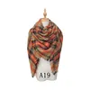 Foulards Pashmina Treillis Foulards Colorf Fuzz Châle À Deux Faces Femmes Rue Agrandir Automne Hiver Europe Amérique 18Ym M2 Drop Livraison F Dhwsa