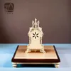 3D Puzzles Tada DIY Zestawy 3D Zegar biurka stojąca drewniana modelu puzzle Block Block Montaż Zabawne prezent urodzinowy dla dzieci dorosłych