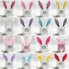 Headbands Plush Bunny Hair Band Rabbit Ear Headbands Headwear Cute Headband Dress Accesorios For The Hair Girl Hair Accessories Headdress YQ240116