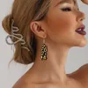 Bijoux mignons Style de fête, boucles d'oreilles numériques créatives pour femmes, cadeau de Banquet, de nouvel an, 2024