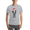 Polos pour hommes Éléphant de Noël Santa Safari Animal T-shirt de vacances Graphiques T-shirt Chemises d'entraînement pour hommes