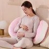 1 Pc multifonction femme enceinte oreiller côté sommeil protéger taille soutien ventre coussin doux pour la peau oreiller de maternité 240115