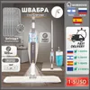 Spray mop para ferramentas de limpeza de casa de chão lavagem mágica preguiçoso plano com substituição almofadas de microfibra casa telhas cerâmicas 240116