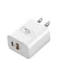 Chargeur rapide 40W USB type C, adaptateur mural PD, charge rapide, pour téléphone portable iPhone 15 Xiaomi Samsung S24 Huawei