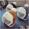 Trapper Hats Children Thickening Warm Hat Boys Girls Fashion Ear Protection P Trapper Hats Autumn And Winter New Pattern 16 8Bg J2 Dro Dh0Qp