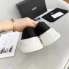 LATT Model 2024 Woman podwójny kanał platforma ciastka Man Digner Sneaker Gumowa Sole Tazz Slipper Walk Drs Casual Low Top Booper Canvas Flat Heel Hike