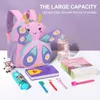 Torby Sun Eight Toddler plecak dla dziewczynek dla dzieci plecak urocza 3D Cartoon School Bag na dziecko 15 lat