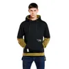 Wetailor hoodie sweatshirt herr hip hop pullover hoodies streetwear casual mode kläder colorblock hoodie bomull 240115