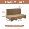 Housses de chaise housse de canapé extensible RV pour lit housse de futon imperméable extensible lavable en machine causeuse de protection sans bras