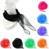 Шарфы ярких цветов, квадратный шарф, женский летний шифоновый прозрачный шейный платок, шали для головы, шеи, детские танцы, маленькие