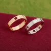 Band Designer Ringe für Frauen Sterne Ausschnitt Ring schmal Edelstahl Verlobung Luxus Liebhaber Schmuck für Männer Hochzeitsgeschenke 3 Farben -7