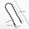 68cm Women Donut Bag Chain Short Metal Shoulder Strap Crossbody Pant Handbag Handle Fashion Part Accessory 240115