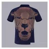 T-shirts pour hommes T-shirt drôle Skl Hommes 3D haute définition imprimé Phillip Plain Street Hip-Hop Casual Fitness Tshirt Vêtements Drop Deliv Dhmru