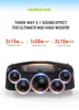 Högtalare Hope Star A60 100W Karaoke Bluetooth Talare HighPower Outdoor Portable Music Center Subwoofer Talare Caixa de Som Bluetooth