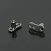 Ringar 20st G23 Titanium Surgical Steel Micro Dermal Anchor Skin Diver Base Surface Piercings Retiners dölj kroppsmycken