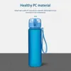 560ml Water Bottle Outdoor Adult Sports Water Cup Portable Plastic Bottle Student Teapot Kitchen Drinking Tools 240116