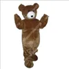 Performance Teddy Bear Mascot Costume Halloween Fancy Party Dress Cartoon Character Outfit Suit Carnival Adults Storlek Födelsedag utomhusdräkt