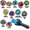 B-X Toupie Burst Beyblade Spinning Top Fusion 4d Set Metal Fusion Gold Hell Hades Kerbecs BD145DS Blue Launcher Children 240116