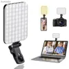 Luzes para selfies Luz para selfies Luz para videoconferência Luz portátil para fotografia LED ajustada com 3 modos de luz para telefone celular, laptop, câmera, preenchimento LighL240116