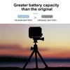 TELESIN 2Pack 1750mAh batterie pour GoPro 12 11 10 9 3 voies chargeur de batterie lumière LED charge pour GoPro 12 accessoires de caméra 240115