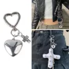 Keychains Heart Christian Religious Beliefs Key-Chains Fashion Jewelry Accessories Gift Y2K Bag Charm Car Keyring