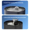 Cat Water Fountain Auto Filter USB Electric Mute Cats Dog Drinker Bowl Recirculate Filtring for Pet Dispenser 240116