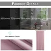 Curtain Blackout Curtains for Living Room Darkening Functional Heading Solid Bedroom Curtains Ready-made Thermal Insulated Window Drapesvaiduryd