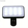 Luzes de selfie portátil mini luz de preenchimento de selfie recarregável 3 modos brilho ajustável clipe para telefone laptop tablet reunião make upl240116